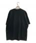 A BATHING APE (アベイシングエイプ) フロントロゴTシャツ ブラック サイズ:L：7000円