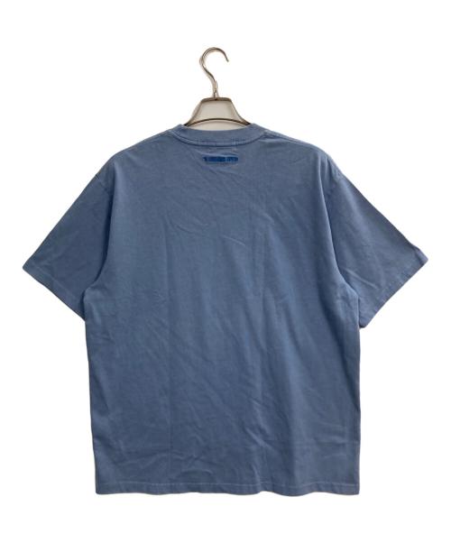 A BATHING APE（アベイシングエイプ）A BATHING APE (アベイシングエイプ) パッチTシャツ スカイブルー サイズ:Lの古着・服飾アイテム