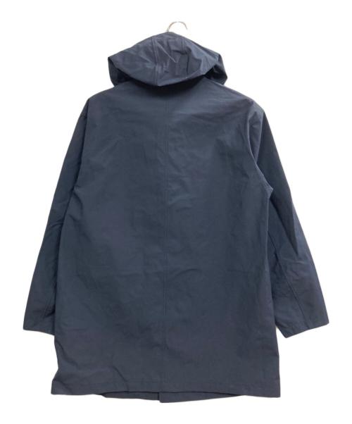 green label relaxing（グリーンレーベルリラクシング）green label relaxing (グリーンレーベルリラクシング) 3レイヤー撥水フードコート ブルー サイズ:Mの古着・服飾アイテム