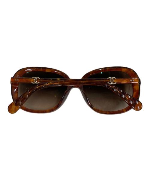 CHANEL（シャネル）CHANEL (シャネル) サングラス ブラウン サイズ:57□17 140の古着・服飾アイテム