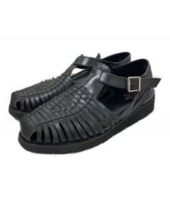 中古・古着通販】AURALEE (オーラリー) LEATHER BELT SANDALS ブルー