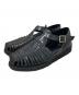 STEVEN ALAN（スティーブンアラン）の古着「GURKHA LEATHER SANDALS」｜ブラック