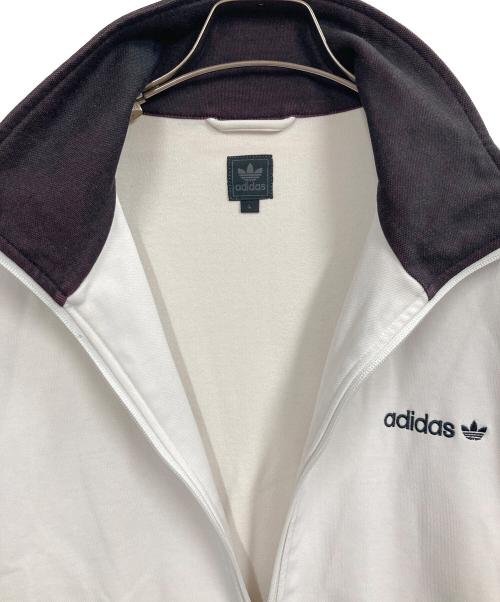 adidas（アディダス）adidas (アディダス) トラックジャケット アイボリー サイズ:Lの古着・服飾アイテム