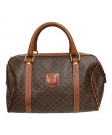 CELINE（セリーヌ）の古着「マカダムハンドバッグ」｜ベージュ