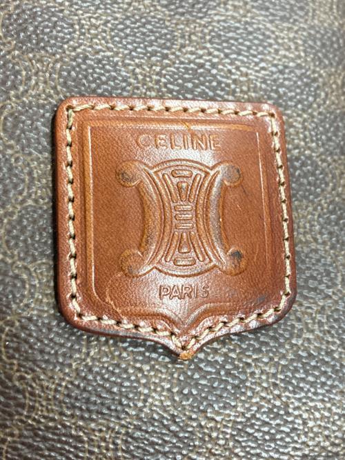 CELINE（セリーヌ）CELINE (セリーヌ) マカダムハンドバッグ ベージュの古着・服飾アイテム