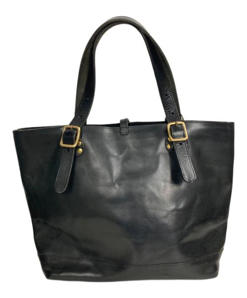 tandey（タンデイ）TANDEY (タンデイ) レザートートバッグ ブラックの古着・服飾アイテム