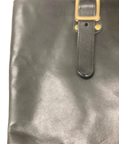 tandey（タンデイ）TANDEY (タンデイ) レザートートバッグ ブラックの古着・服飾アイテム
