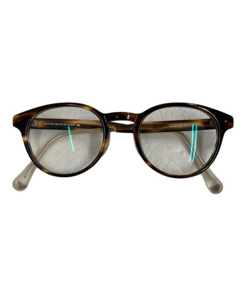 OLIVER PEOPLES（オリバーピープルズ）OLIVER PEOPLES (オリバーピープルズ) 眼鏡 ベージュ サイズ:48 22 145の古着・服飾アイテム