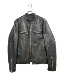rag&bone（ラグアンドボーン）の古着「シングルライダースジャケット」｜ブラック