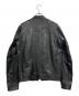 rag&bone (ラグアンドボーン) シングルライダースジャケット ブラック サイズ:36：18000円