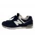 NEW BALANCE (ニューバランス) ローカットスニーカー ネイビー サイズ:9 1/2：13000円