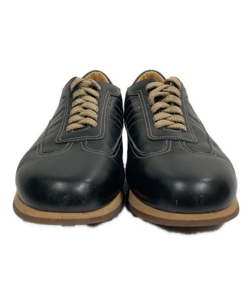 BURBERRY LONDON（バーバリーロンドン）BURBERRY LONDON (バーバリーロンドン) ローカットスニーカー ブラック サイズ:24.5の古着・服飾アイテム