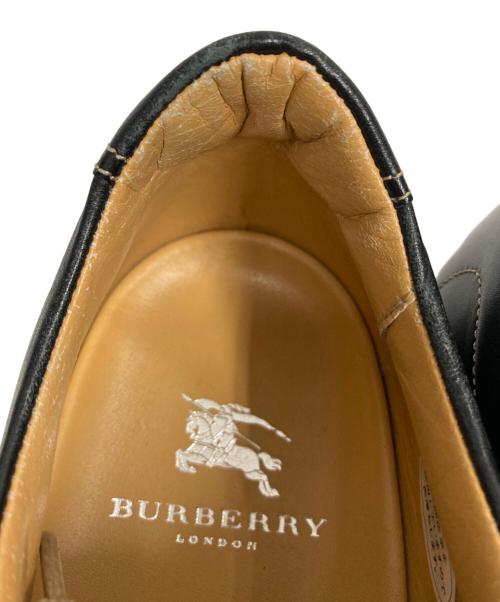 BURBERRY LONDON（バーバリーロンドン）BURBERRY LONDON (バーバリーロンドン) ローカットスニーカー ブラック サイズ:24.5の古着・服飾アイテム