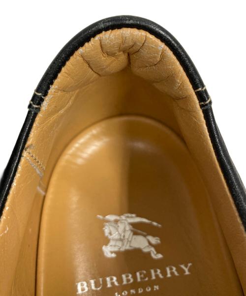 BURBERRY LONDON（バーバリーロンドン）BURBERRY LONDON (バーバリーロンドン) ローカットスニーカー ブラック サイズ:24.5の古着・服飾アイテム