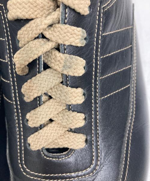 BURBERRY LONDON（バーバリーロンドン）BURBERRY LONDON (バーバリーロンドン) ローカットスニーカー ブラック サイズ:24.5の古着・服飾アイテム