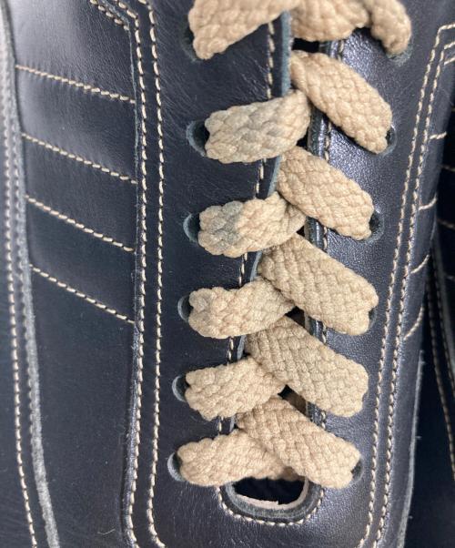 BURBERRY LONDON（バーバリーロンドン）BURBERRY LONDON (バーバリーロンドン) ローカットスニーカー ブラック サイズ:24.5の古着・服飾アイテム
