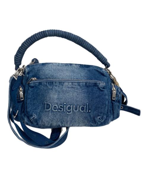 Desigual（デシグアル）Desigual (デシグアル) 3WAYデニムバッグ ブルーの古着・服飾アイテム