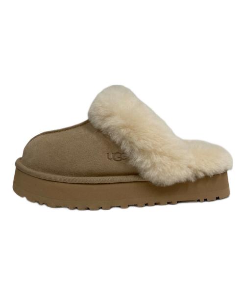 UGG（アグ）UGG (アグ) DISQETTEミュール ベージュ サイズ:24cmの古着・服飾アイテム