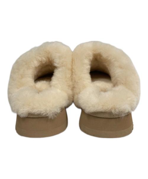 UGG（アグ）UGG (アグ) DISQETTEミュール ベージュ サイズ:24cmの古着・服飾アイテム