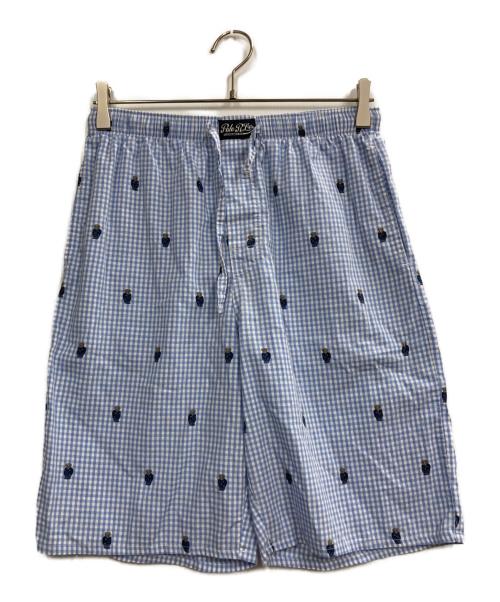 POLO RALPH LAUREN（ポロ・ラルフローレン）POLO RALPH LAUREN (ポロ・ラルフローレン) ポロベアハーフパンツ スカイブルー サイズ:Mの古着・服飾アイテム