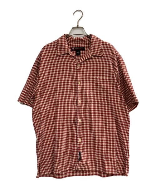 POLO JEANS（ポロジーンズ）POLO JEANS (ポロジーンズ) オープンカラーシャツ レッド サイズ:Sの古着・服飾アイテム