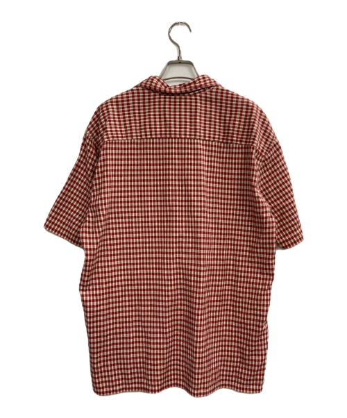POLO JEANS（ポロジーンズ）POLO JEANS (ポロジーンズ) オープンカラーシャツ レッド サイズ:Sの古着・服飾アイテム