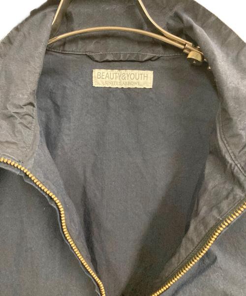 BEAUTY&YOUTH UNITED ARROWS（ビューティーアンドユースユナイテッドアローズ）BEAUTY&YOUTH UNITED ARROWS (ビューティーアンドユースユナイテッドアローズ) LUMPY コットンナイロン スタンドカラー ブルゾン ネイビー サイズ:Mの古着・服飾アイテム