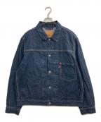 LEVI'S PReMIUMリーバイス プレミアム）の古着「TYPE I トラッカージャケット」｜ネイビー