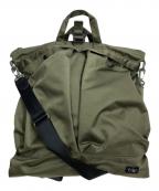 F/CE.エフシーイー）の古着「SATIN 3WAY HELMET BAG」｜オリーブ