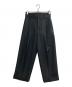 MARGARET HOWELL（マーガレットハウエル）の古着「Lovat morning stripe wool twill パンツ」｜グレー