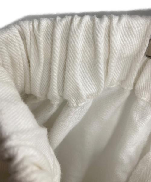 HeRIN.CYE（ヘリンドットサイ）HeRIN.CYE (ヘリンドットサイ) Boy friend pants ホワイト サイズ:FREEの古着・服飾アイテム