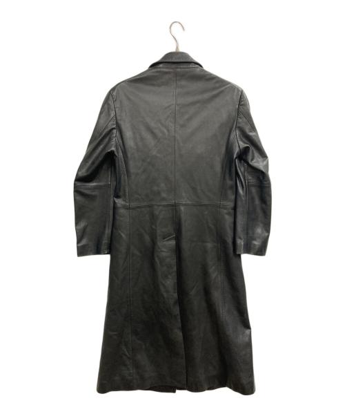 FREEDOM（フリーダム）freedom (フリーダム) ホースレザーコート ブラック サイズ:Sの古着・服飾アイテム