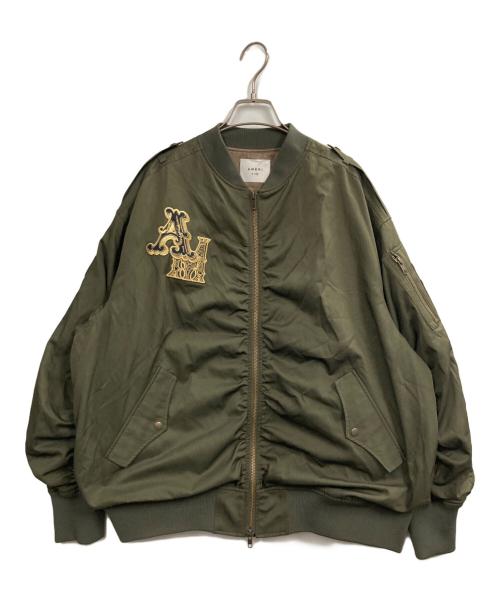 Ameri（アメリ）AMERI (アメリ) VINTAGE OVER VOLUME WAPPEN MA-1 オリーブ サイズ:Fの古着・服飾アイテム