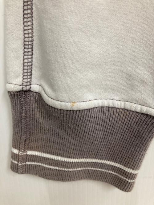C.P COMPANY（シーピーカンパニー）C.P COMPANY (シーピーカンパニー) ナイロンフードジップジャケット グレー×パープル サイズ:Lの古着・服飾アイテム