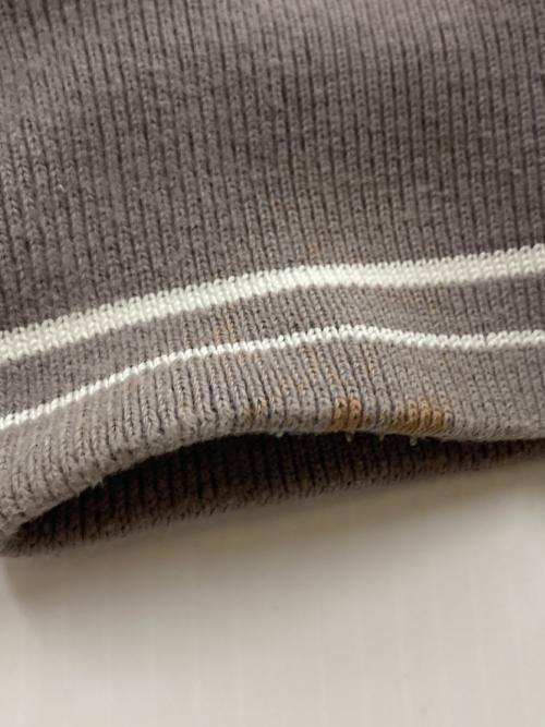 C.P COMPANY（シーピーカンパニー）C.P COMPANY (シーピーカンパニー) ナイロンフードジップジャケット グレー×パープル サイズ:Lの古着・服飾アイテム