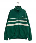 adidasアディダス）の古着「モノグラムトラックトップ」｜グリーン