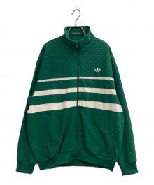 adidas（アディダス）の古着「モノグラムトラックトップ」｜グリーン