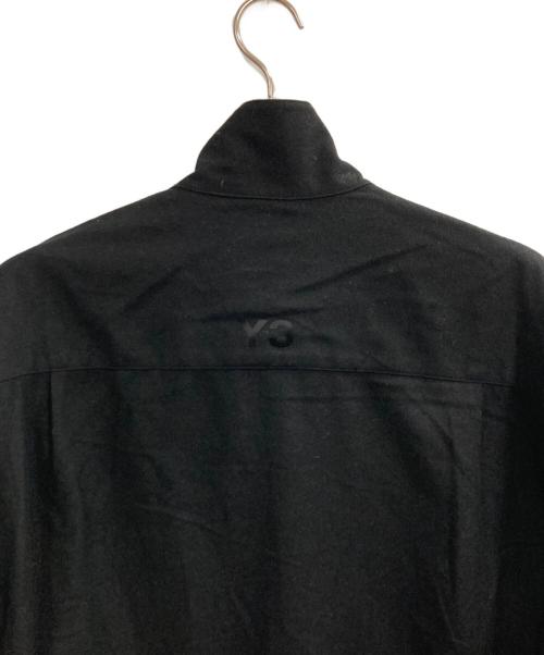 Y-3（ワイスリー）Y-3 (ワイスリー) FLANNEL SHIRT ブラック サイズ:Mの古着・服飾アイテム