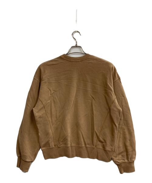 JOURNAL STANDARD relume（ジャーナルスタンダード レリューム）JOURNAL STANDARD relume (ジャーナルスタンダード レリューム) ヴィンテージライクカレッジロゴスウェット ブラウン サイズ:Fの古着・服飾アイテム