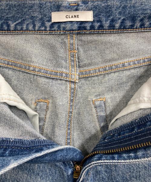 CLANE（クラネ）CLANE (クラネ) THUMB DENIM PANTS インディゴの古着・服飾アイテム