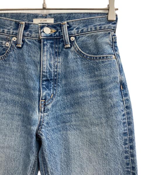 CLANE（クラネ）CLANE (クラネ) THUMB DENIM PANTS インディゴの古着・服飾アイテム