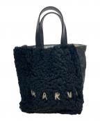 MARNIマルニ）の古着「MUSEO SOFT MINI TOTE BAG」｜ブラック