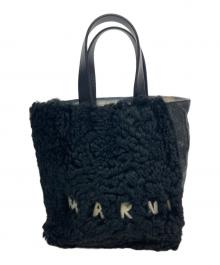 MARNI（マルニ）の古着「MUSEO SOFT MINI TOTE BAG」｜ブラック