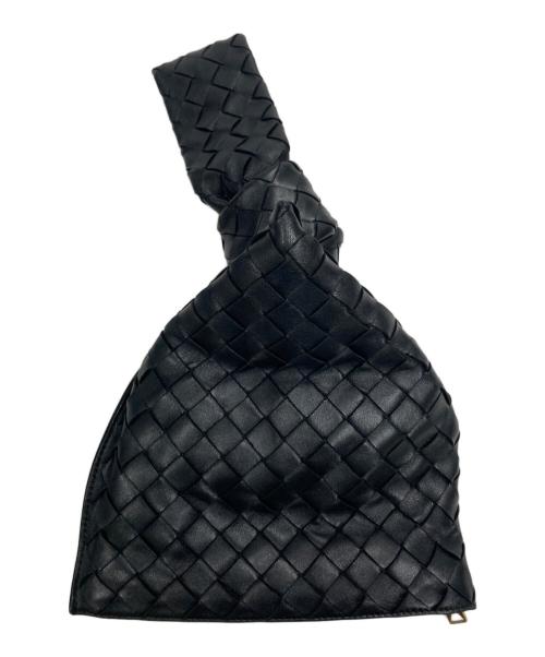 BOTTEGA VENETA（ボッテガベネタ）BOTTEGA VENETA (ボッテガベネタ) ミニ ザ・ツイスト イントレチャート ブラックの古着・服飾アイテム