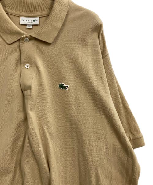 LACOSTE（ラコステ）LACOSTE (ラコステ) ポロシャツ ベージュ サイズ:3XLの古着・服飾アイテム