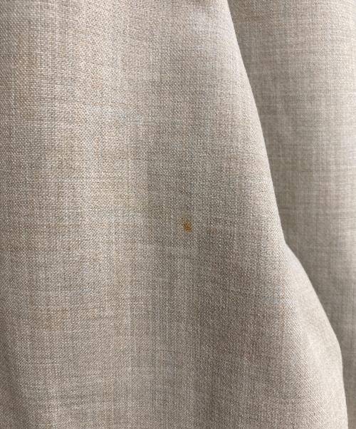 BALLSEY（ボールジィ）BALLSEY (ボールジィ) プレーンダブルフェイス サロペット ベージュ サイズ:36の古着・服飾アイテム