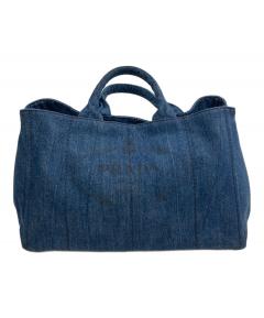beautiful people ショルダーバッグ - 青 【古着】【中古】 中古・古着通販】beautiful people (ビューティフルピープル) large