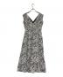 Her lip to (ハーリップトゥ) Lace Trimmed Floral Dress ブラック×ホワイト サイズ:M：9000円