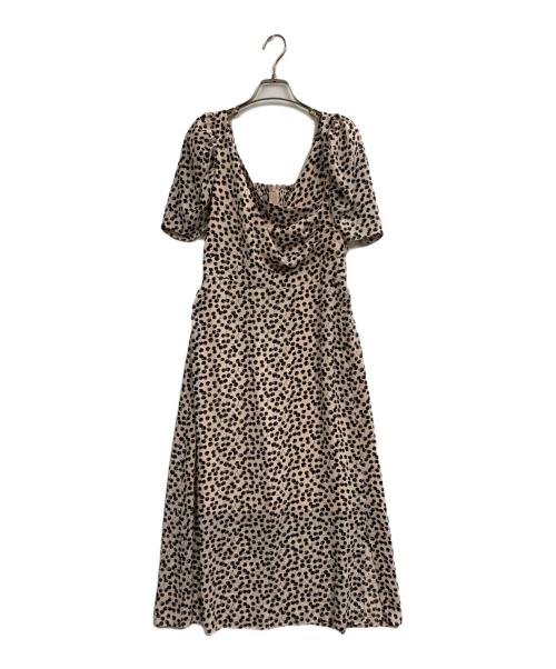 HER LIP TO（ハーリップトゥ）Her lip to (ハーリップトゥ) チェリーパターンワンピース ピンク サイズ:Mの古着・服飾アイテム