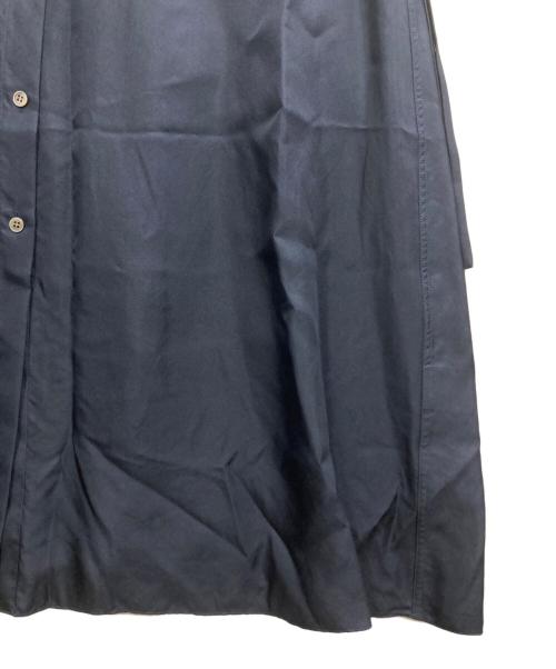 theory（セオリー）theory (セオリー) Mod Silk Twill Convertible Wrap Dress ネイビー サイズ:Sの古着・服飾アイテム
